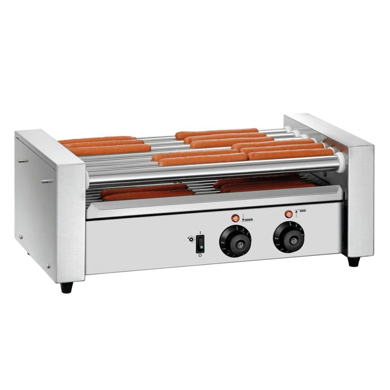Commerical Electric Hotdog Grill, Hot Dog Roller Grill, Sausage Grill